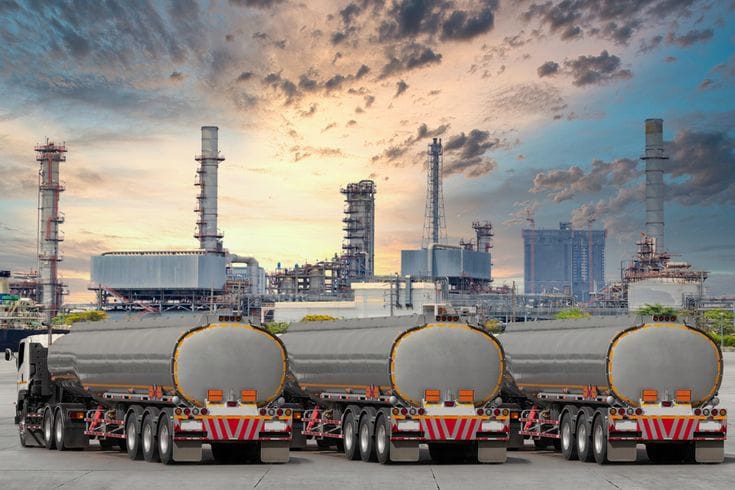 Petroleum storage and distribution facility